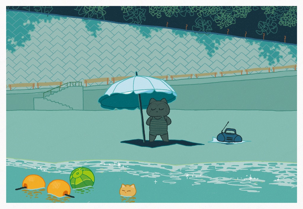 ポストカード3枚組〈Summer……〉