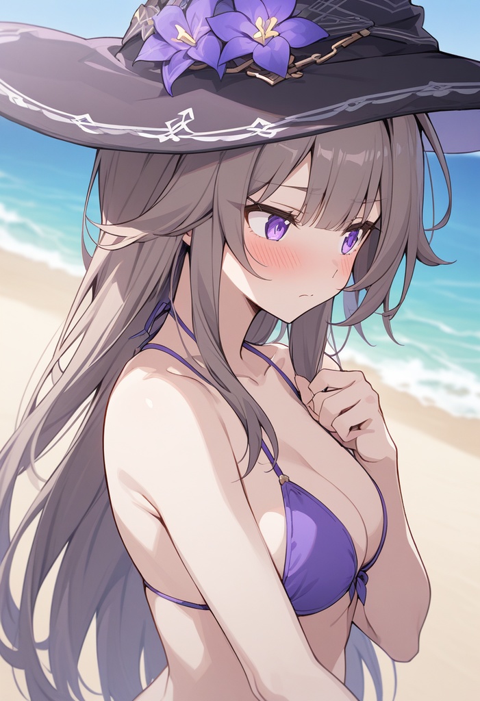 キュレネ・銀狼・マダムヘルタ・鏡流|水着海デート100枚