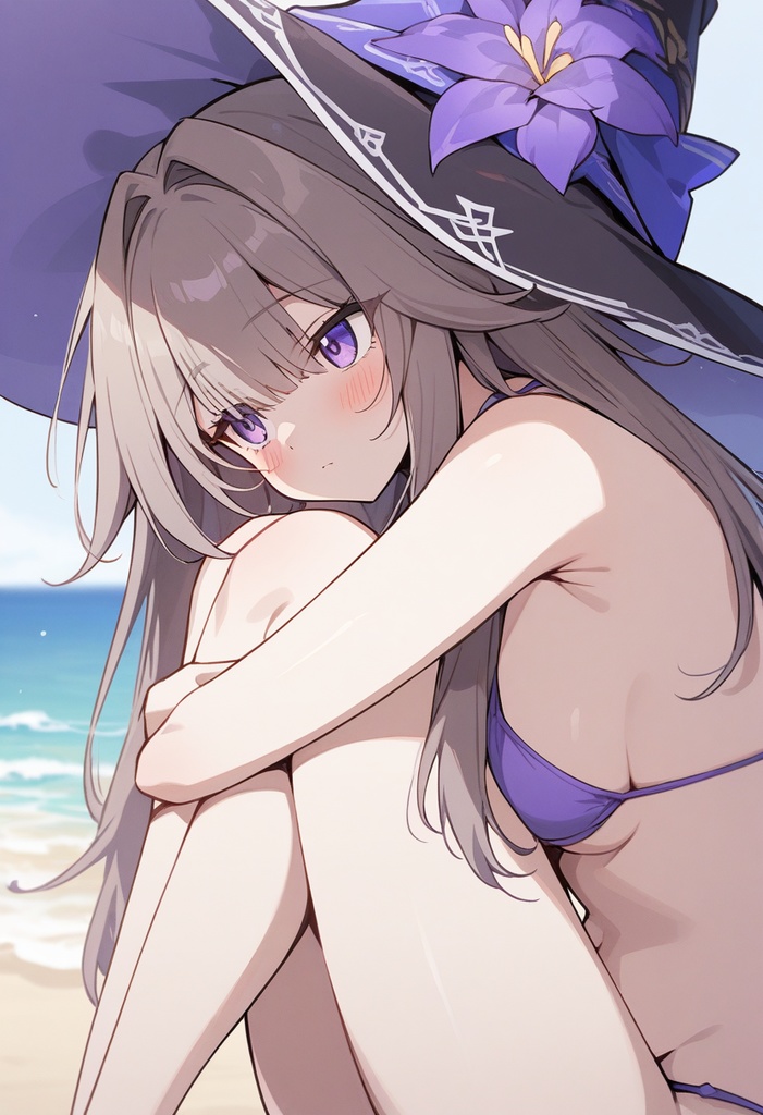 キュレネ・銀狼・マダムヘルタ・鏡流|水着海デート100枚