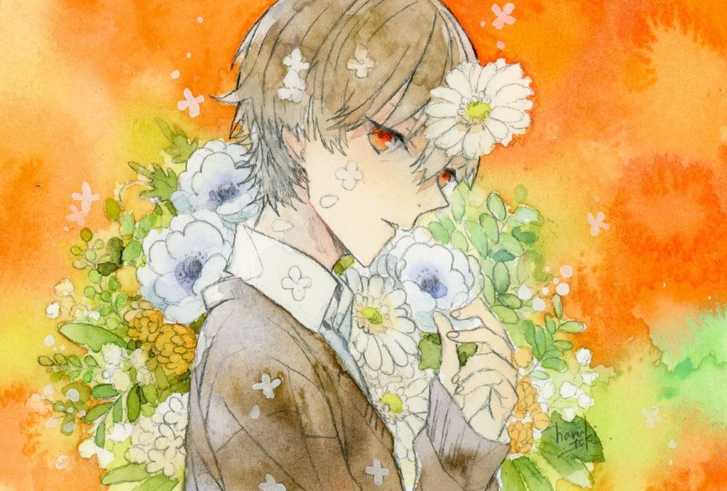 原画「オレンジ」