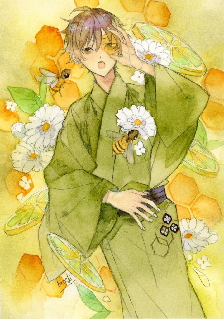 原画『はちみつレモン』