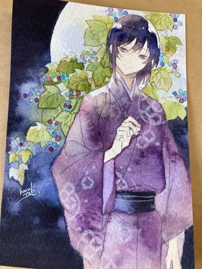 原画『野葡萄』