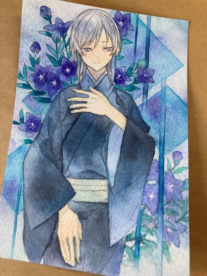 原画『桔梗』②