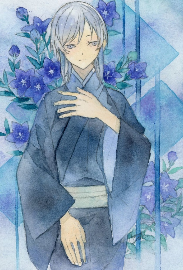 原画『桔梗』②