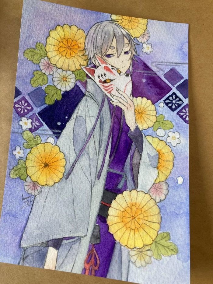 原画『キツネ』