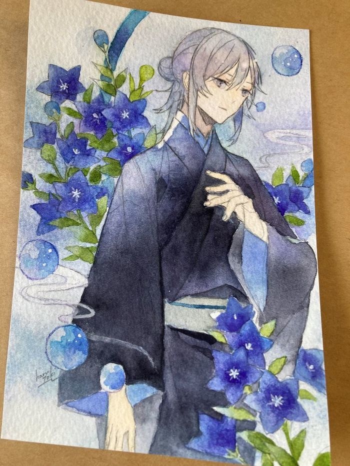 原画『桔梗』①