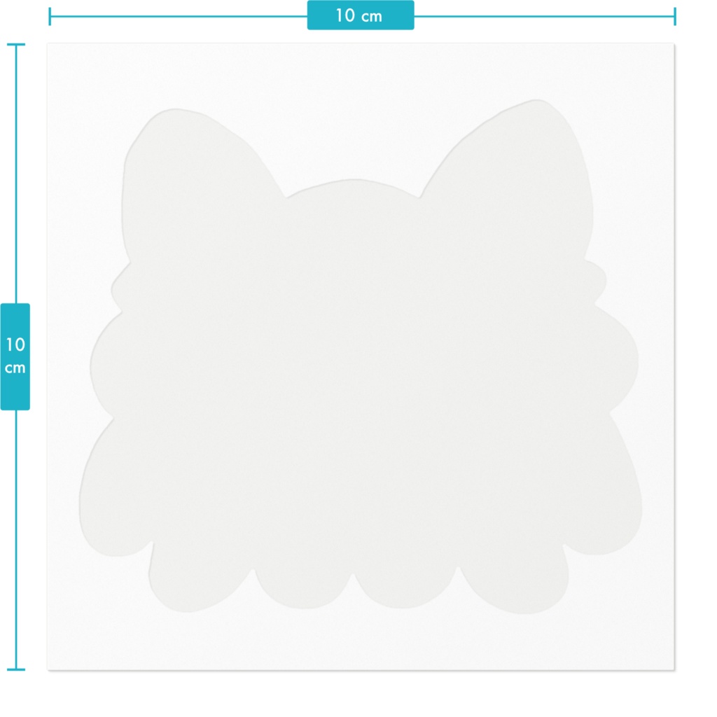 べほんた かわいいモンスターのステッカー