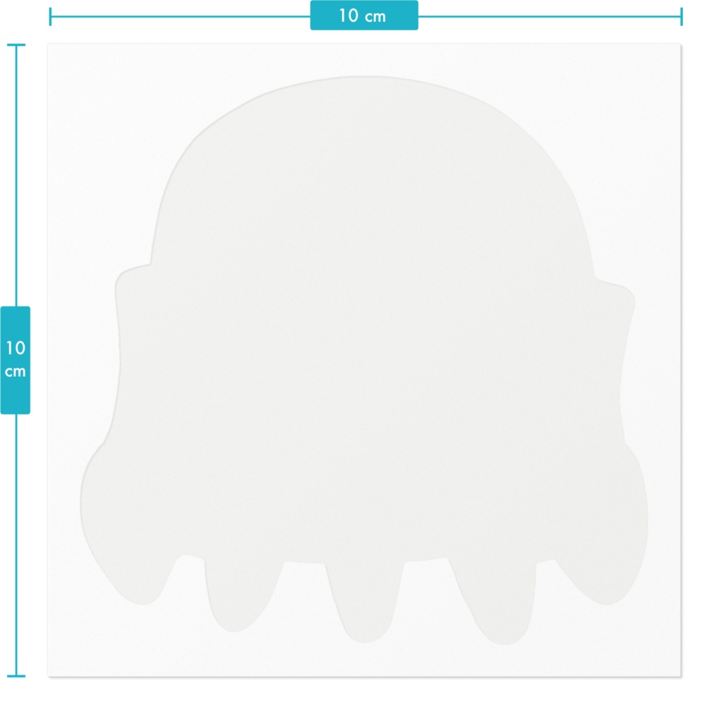 ぺふぁーむ かわいいモンスターのステッカー