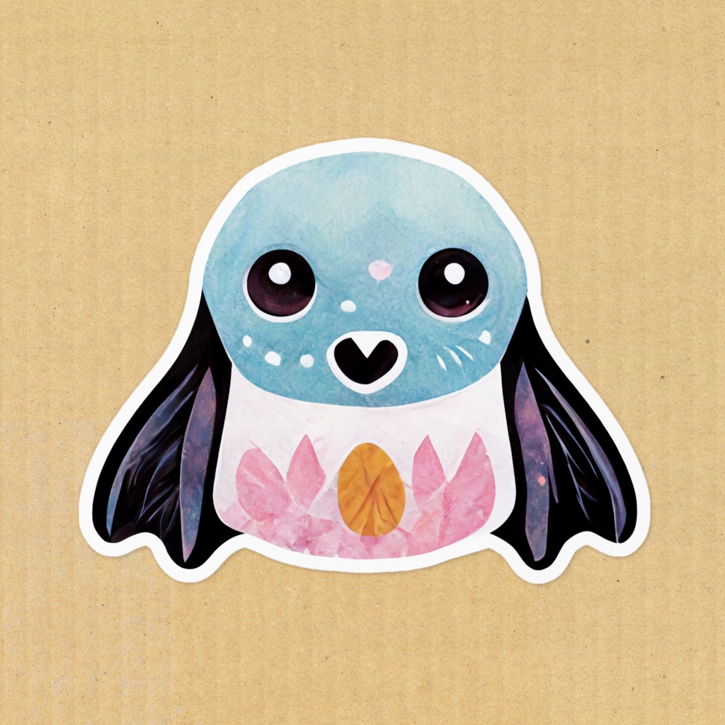 かわいいモンスターのステッカー #20