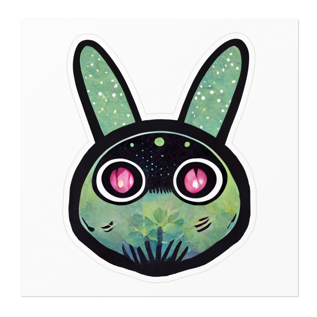 かわいいモンスターのステッカー #22