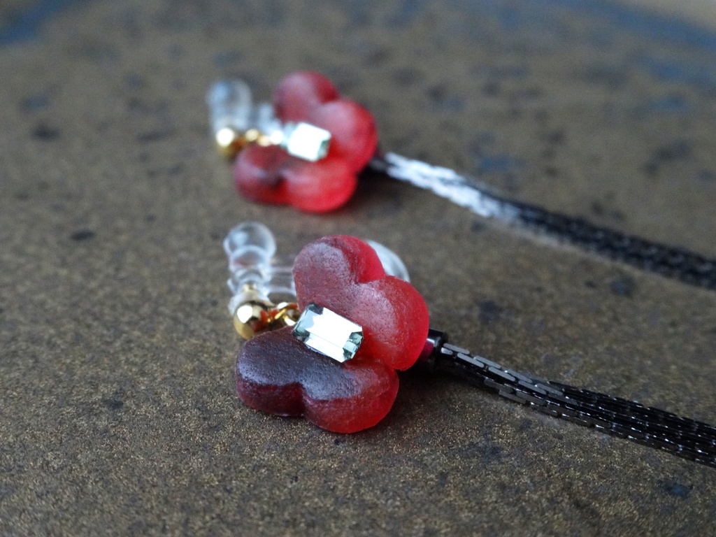 刀剣モチーフ和菓子アクセ(2022.06〜)