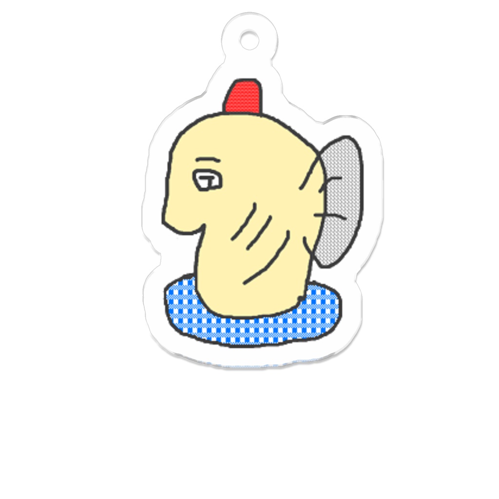 ポットくんキーホルダー001