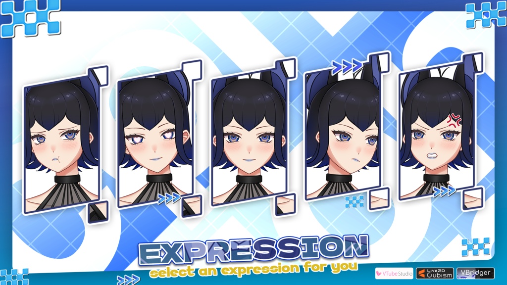 【あらかじめ作成された譲渡可能VTuberモデル】バットガール / 【Premade Adoptable VTuber Model 】Bat Girl