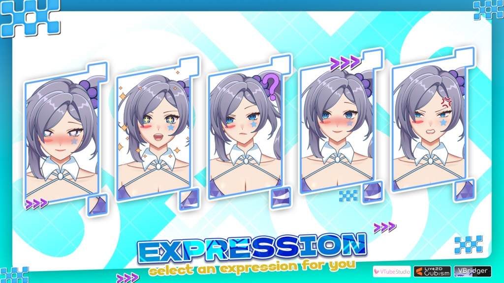 【あらかじめ作成された譲渡可能VTuberモデル】チアリーダー / 【Premade Adoptable VTuber Model 】Cheerleader