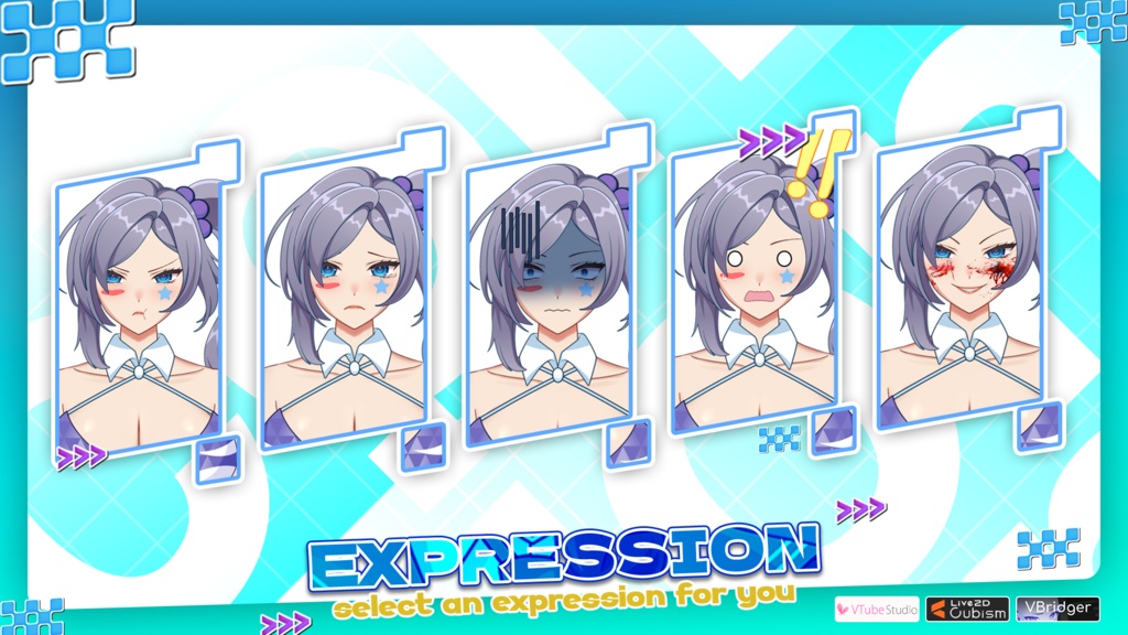 【あらかじめ作成された譲渡可能VTuberモデル】チアリーダー / 【Premade Adoptable VTuber Model 】Cheerleader