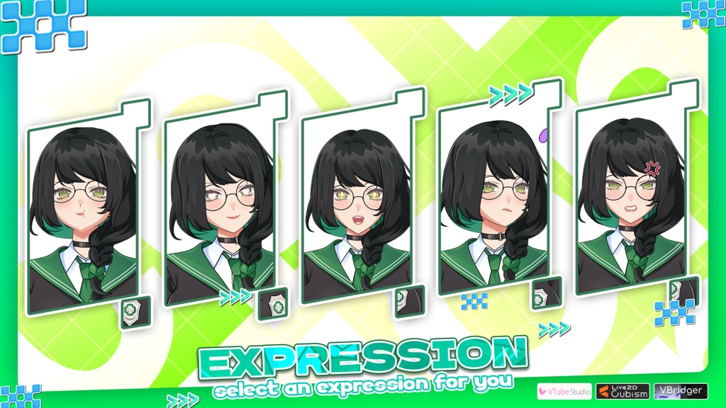 【あらかじめ作成された譲渡可能VTuberモデル】マジシャン / 【Premade Adoptable VTuber Model 】Magician