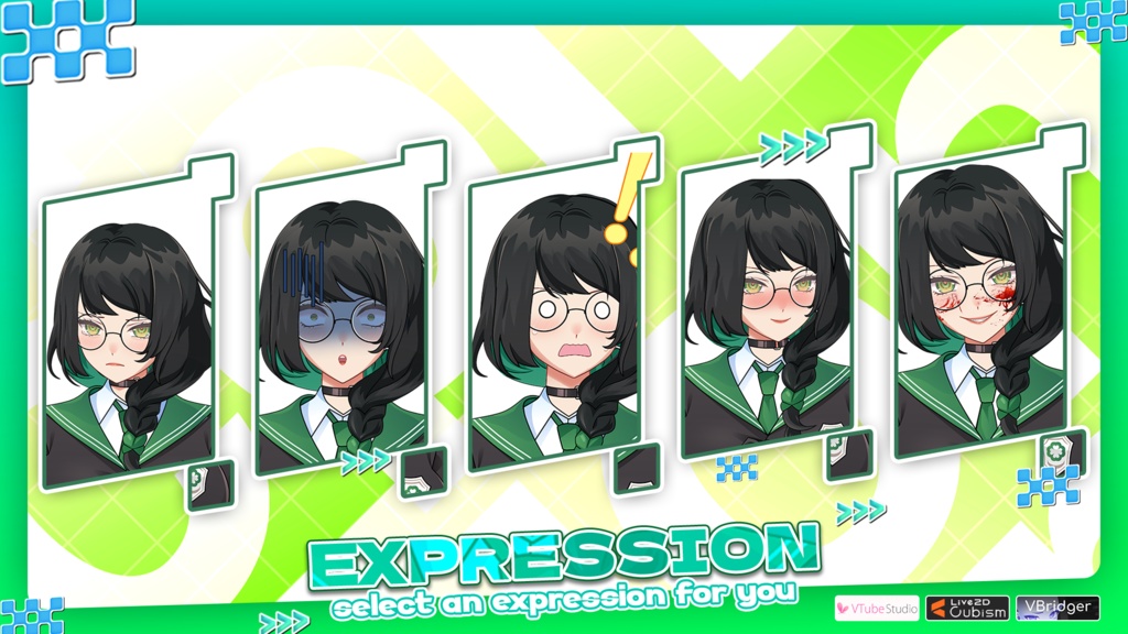 【あらかじめ作成された譲渡可能VTuberモデル】マジシャン / 【Premade Adoptable VTuber Model 】Magician