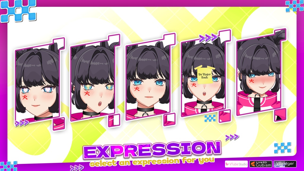 【Premade Adoptable VTuber Model 】 Energetic Streetwear Character