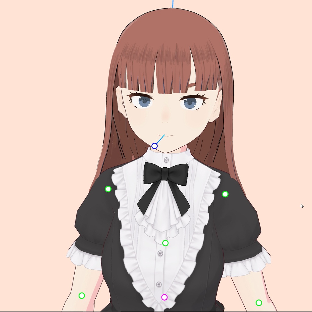 VRoidで使える髪型 髪テクスチャ VRoidで編集できるアバター付き