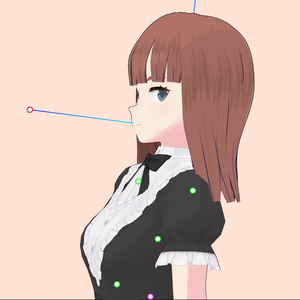 VRoidで使える髪型 髪テクスチャ VRoidで編集できるアバター付き