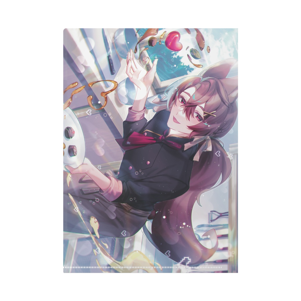 クグロフ&ラパン クリアファイル