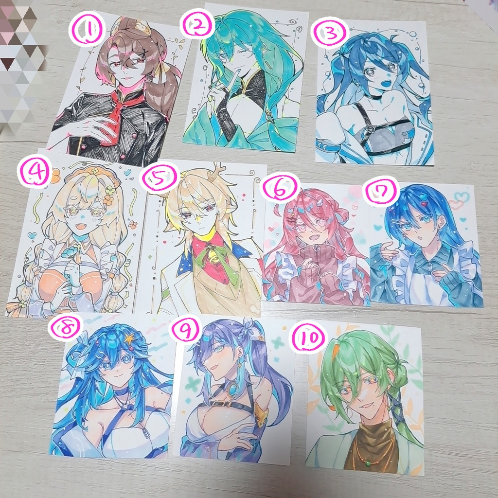 コピックドローイング