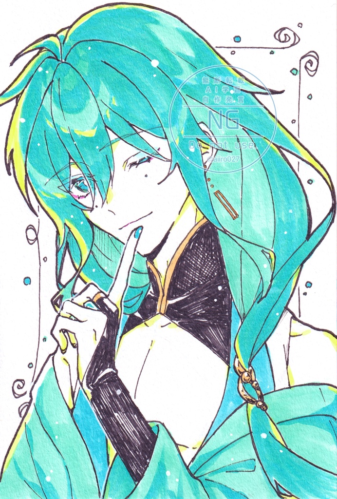 コピックドローイング