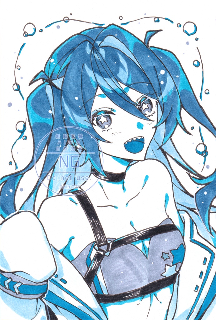 コピックドローイング