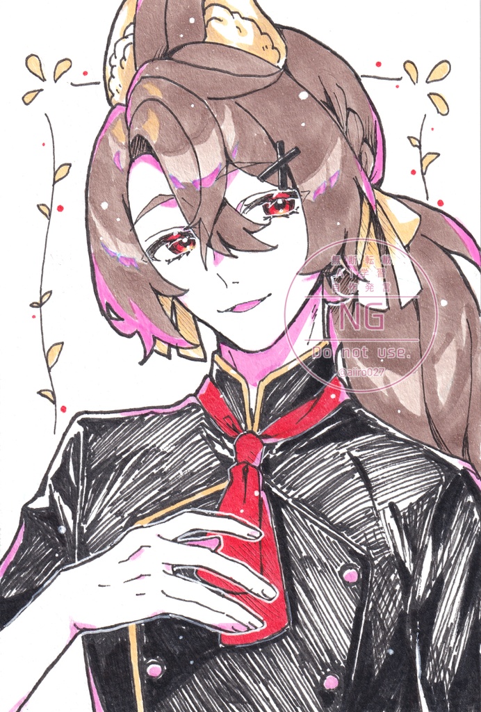 コピックドローイング