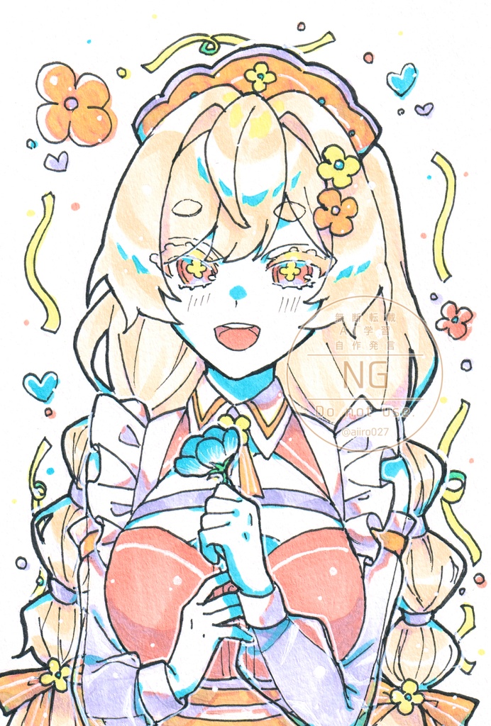 コピックドローイング