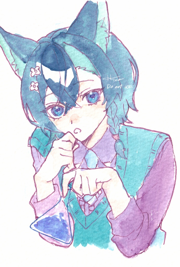 透明水彩ドローイング