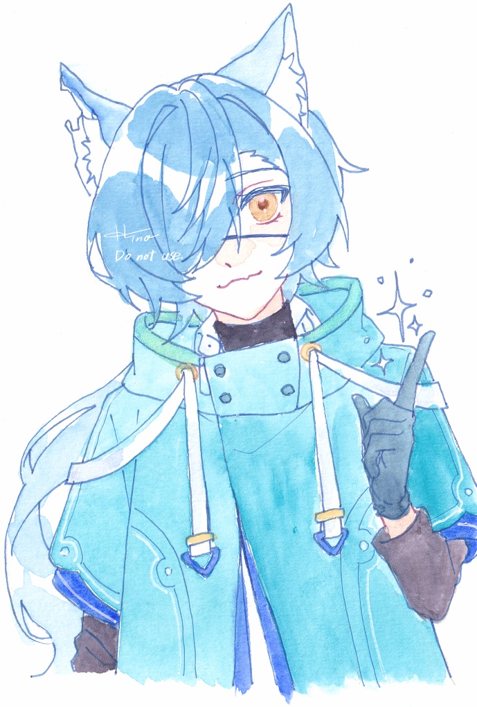 透明水彩ドローイング