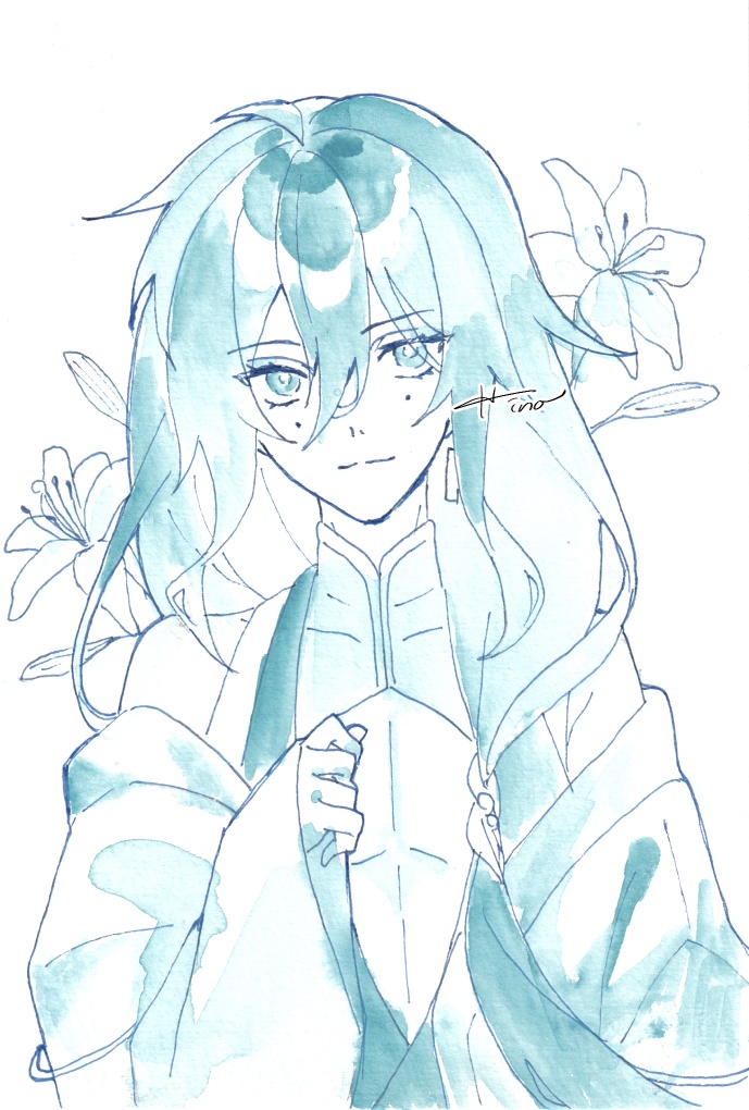 透明水彩ドローイング 【絵墨 淡】