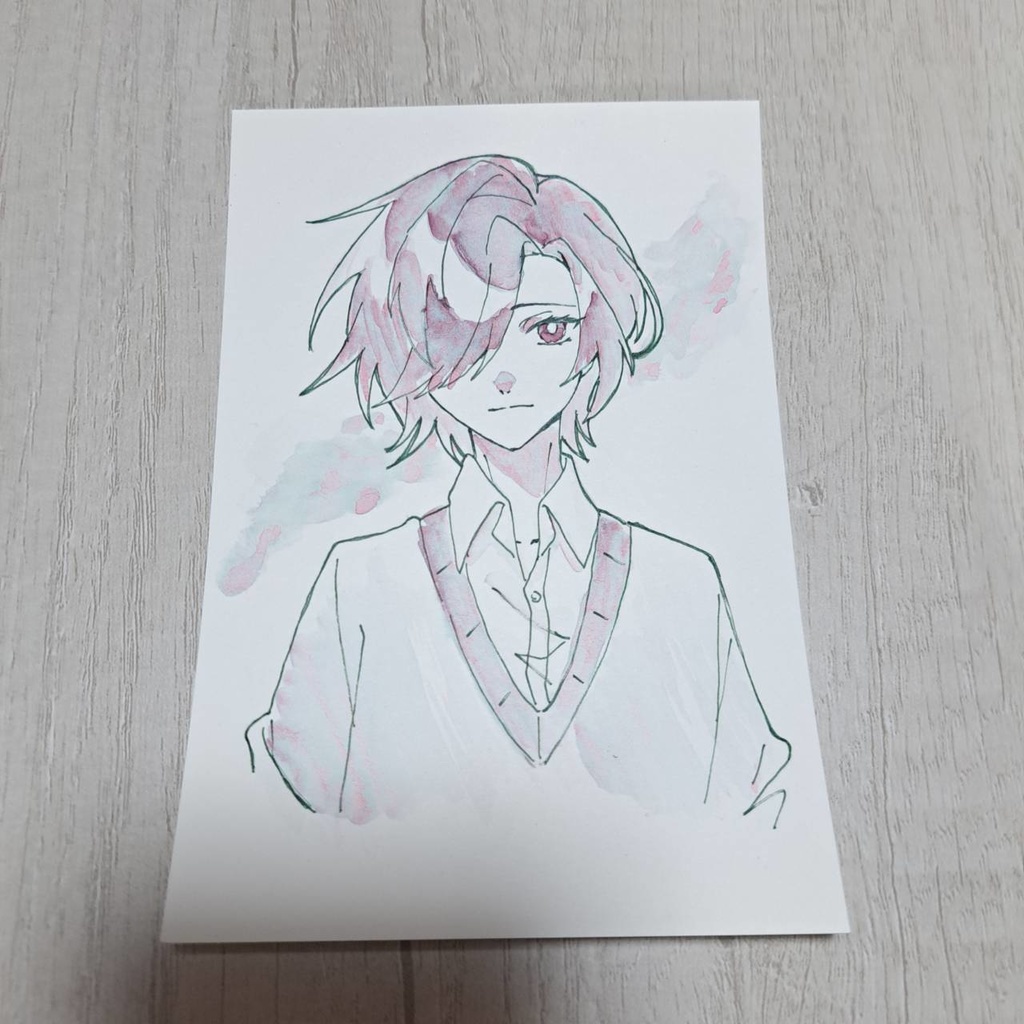 水彩ドローイング 分離色