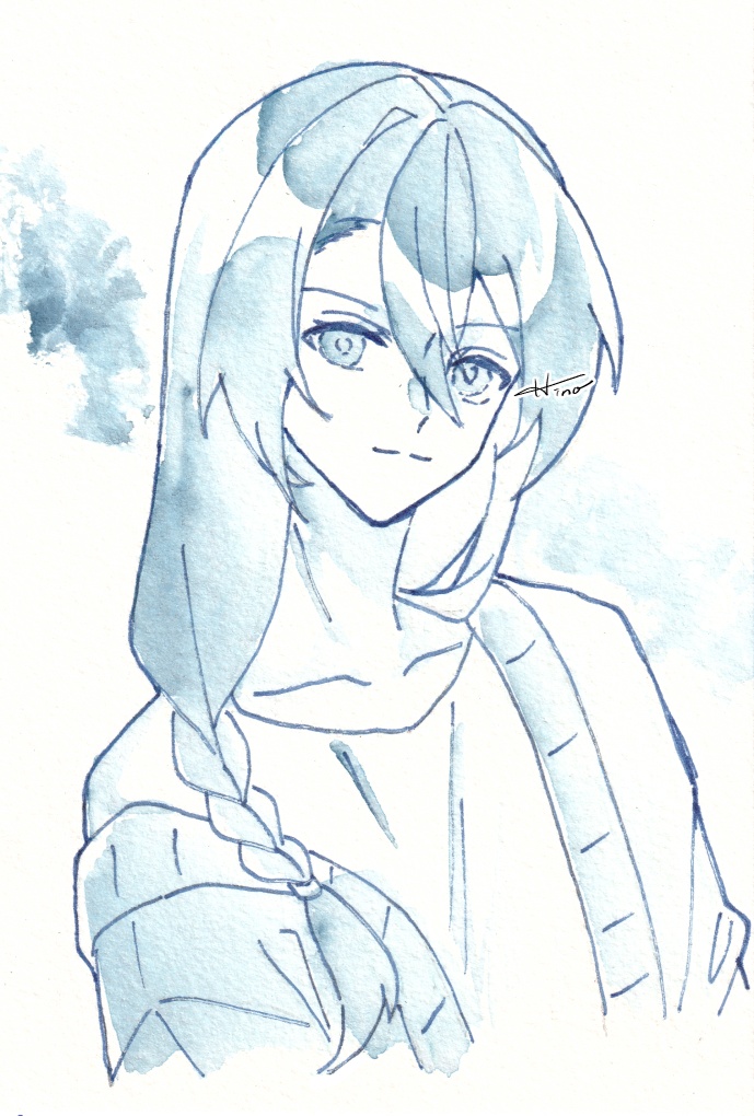 水彩ドローイング 分離色