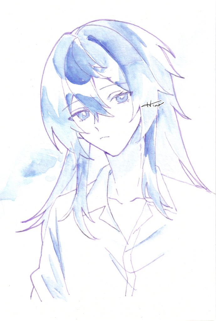 水彩ドローイング 分離色