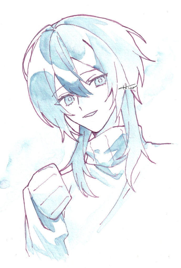 水彩ドローイング 分離色