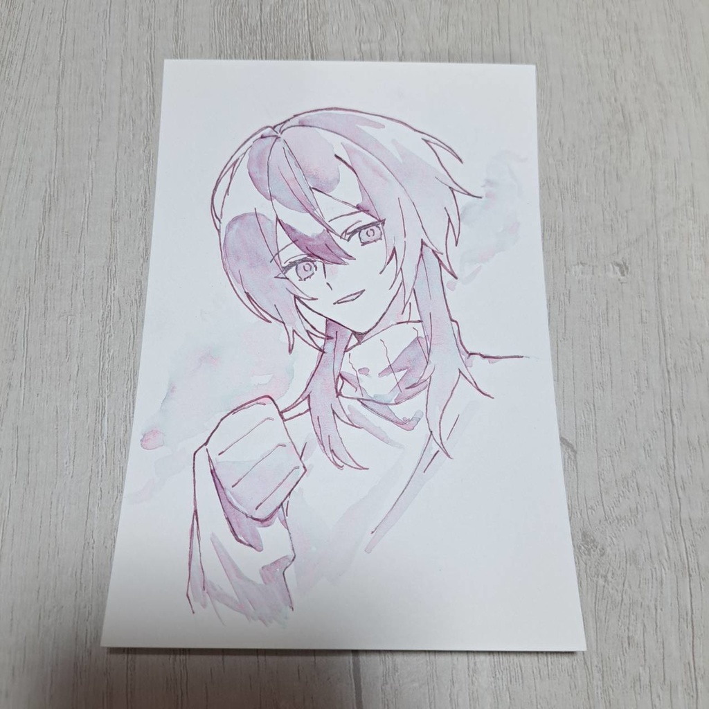 水彩ドローイング 分離色