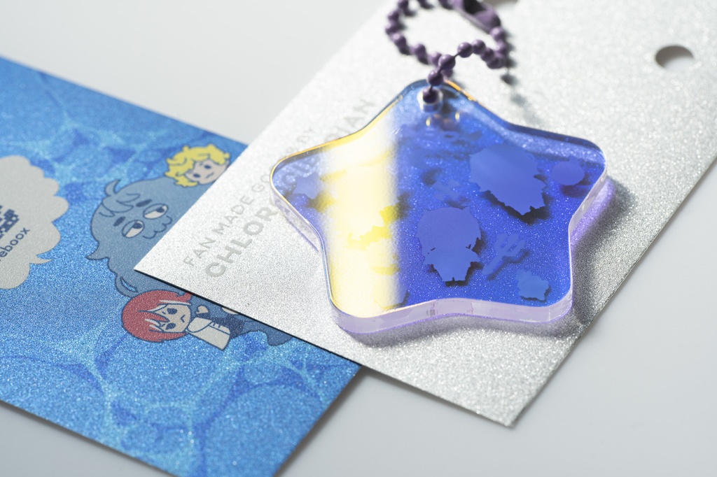 悪魔のSwitch オーロラアクリルキーホルダー