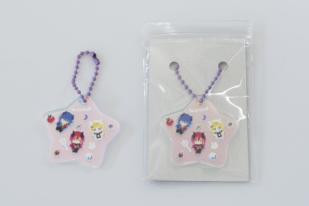 悪魔のSwitch オーロラアクリルキーホルダー