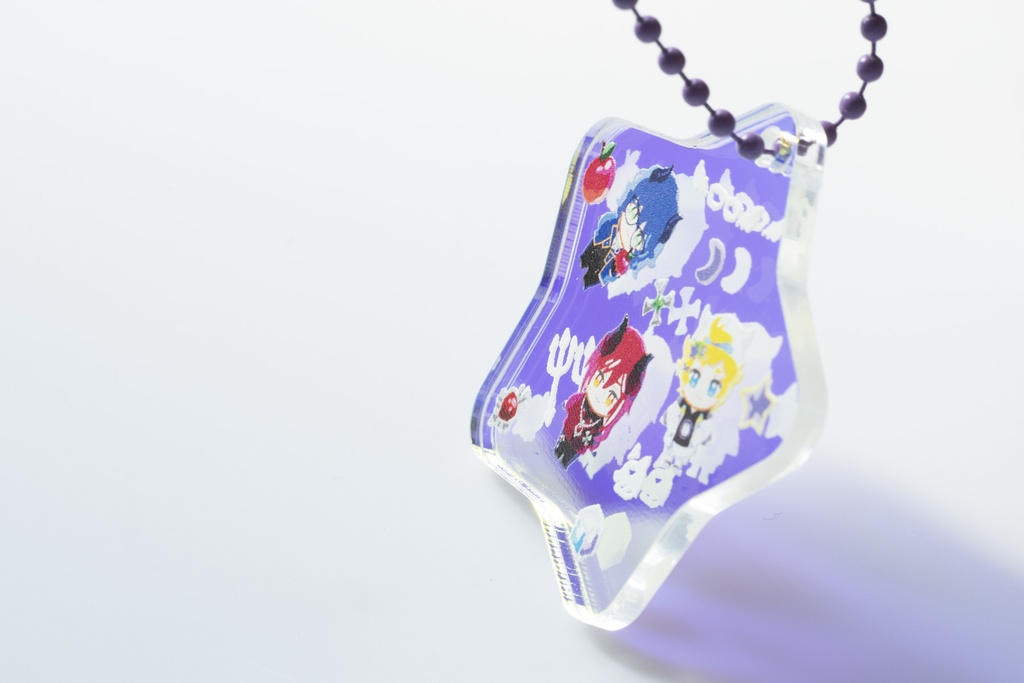 悪魔のSwitch オーロラアクリルキーホルダー