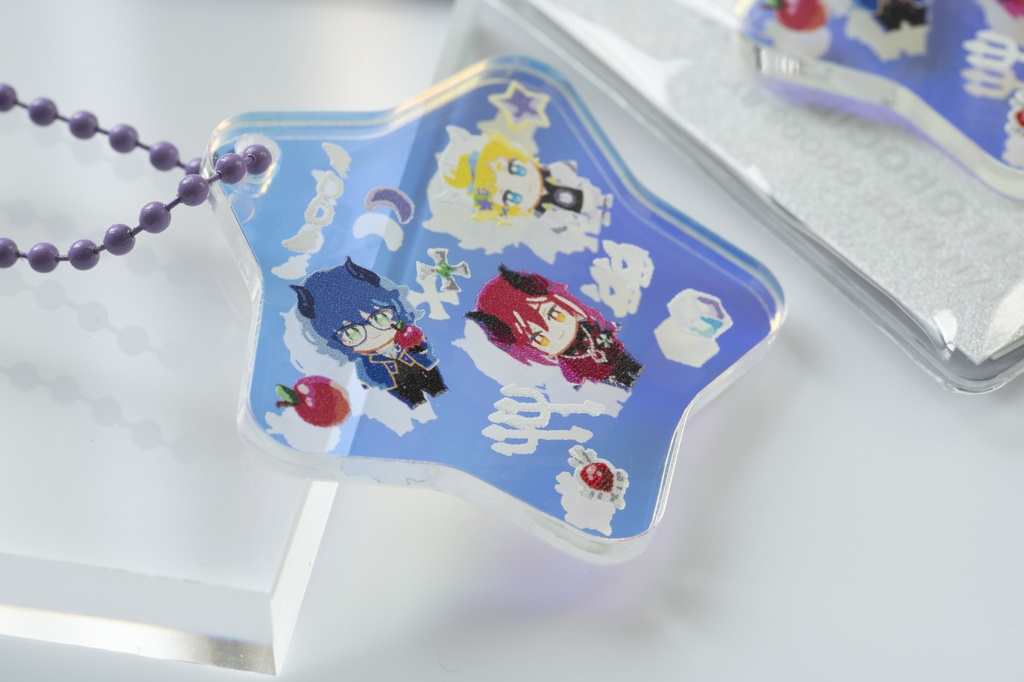 悪魔のSwitch オーロラアクリルキーホルダー