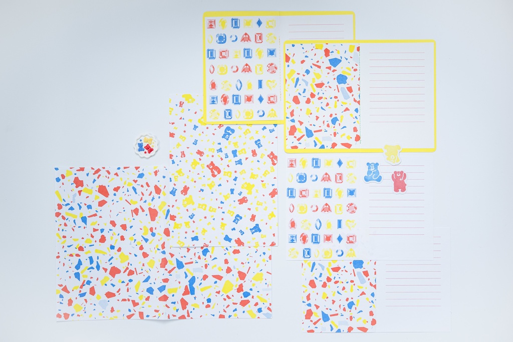 Switchのレターセット+シーリングスタンプシールつき