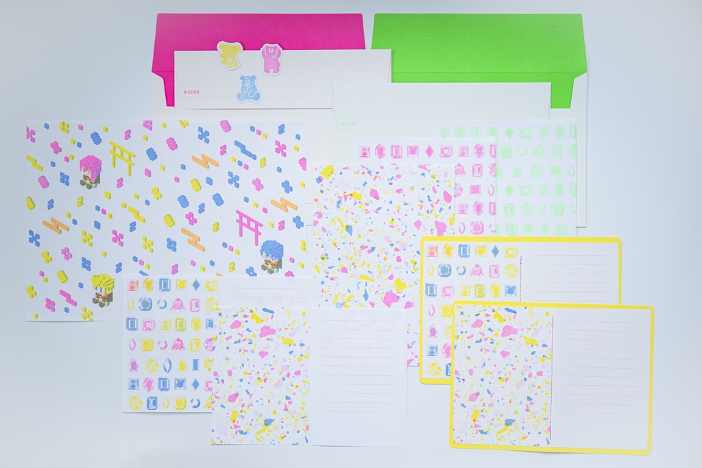 Switchのレターセット+シーリングスタンプシールつき