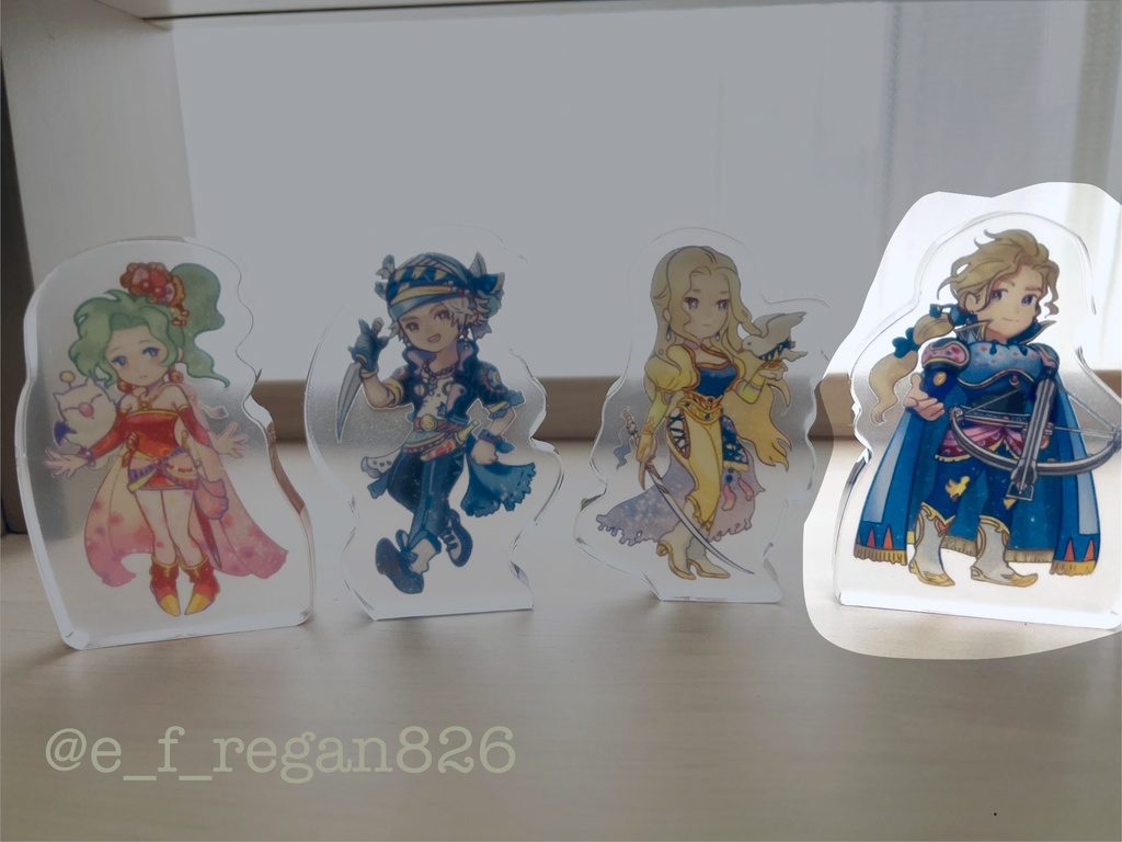 アクリルブロック　エドガー