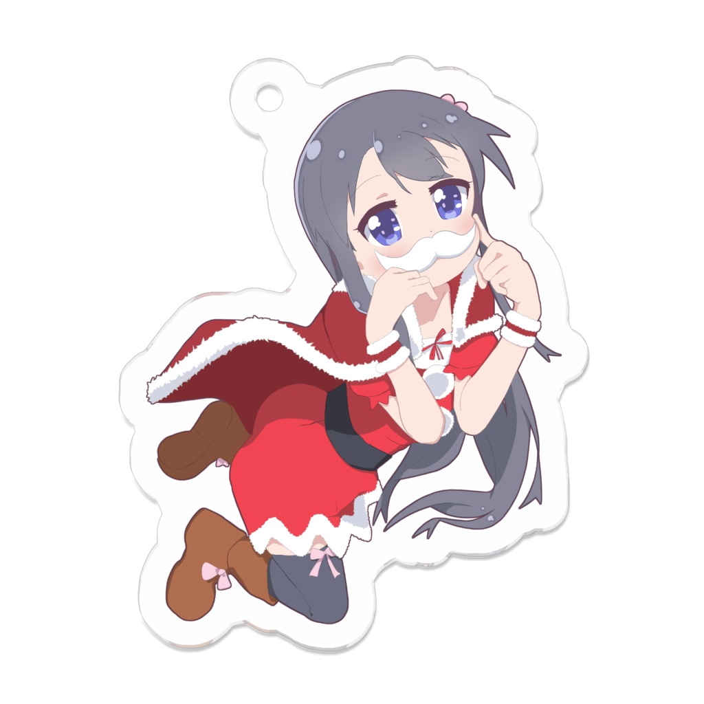 花ちゃんサンタアクキー