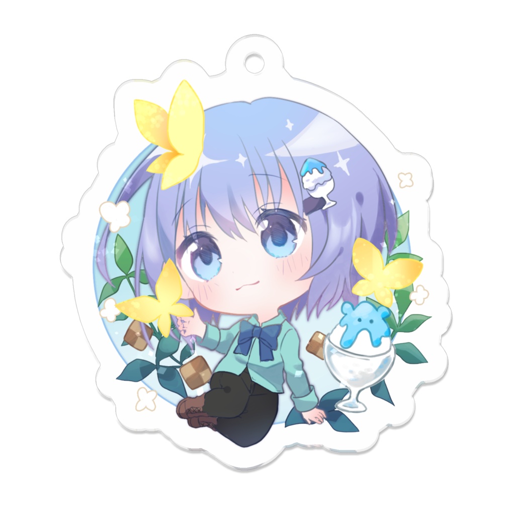 オリジナルSdキャラアクリルキーホルダー