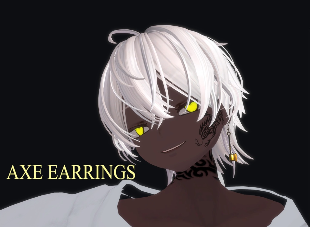 AXE EARRINGS(Physbone導入済み)