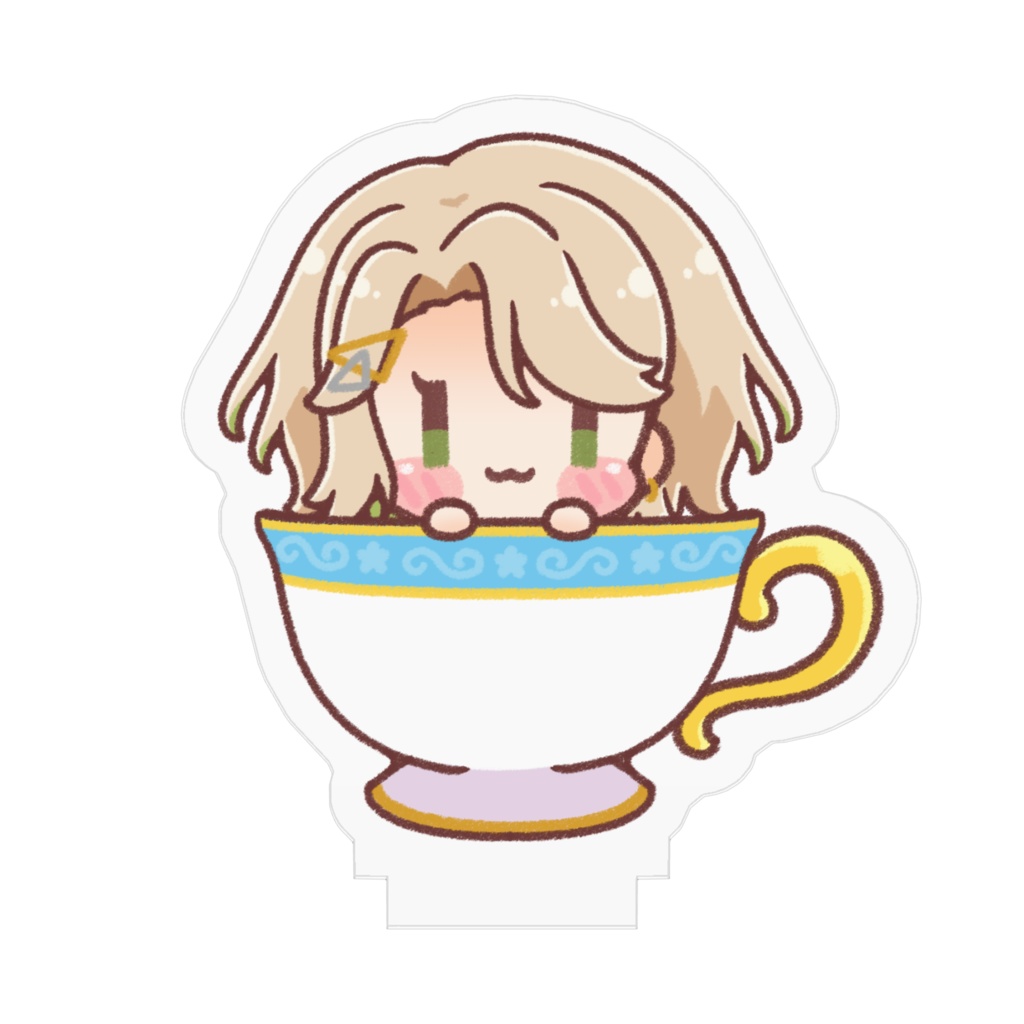 【常設】ティーカップぬいぐるみ風アクリルスタンド