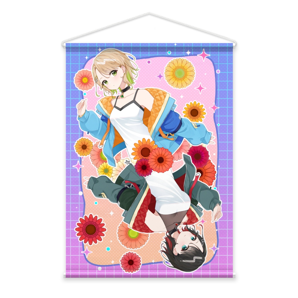 周年記念タペストリー（縦）